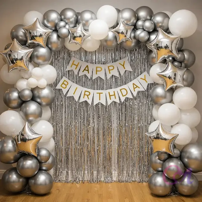 Luxury Birthday Balloon Decor