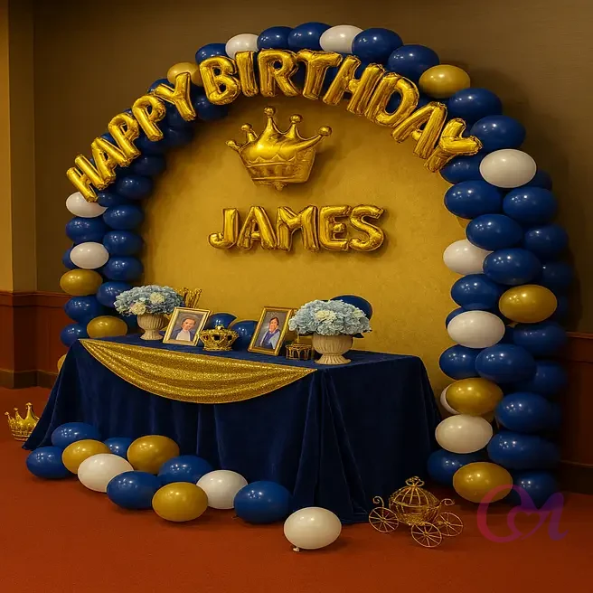 Majestic Birthday Balloon Display image 4