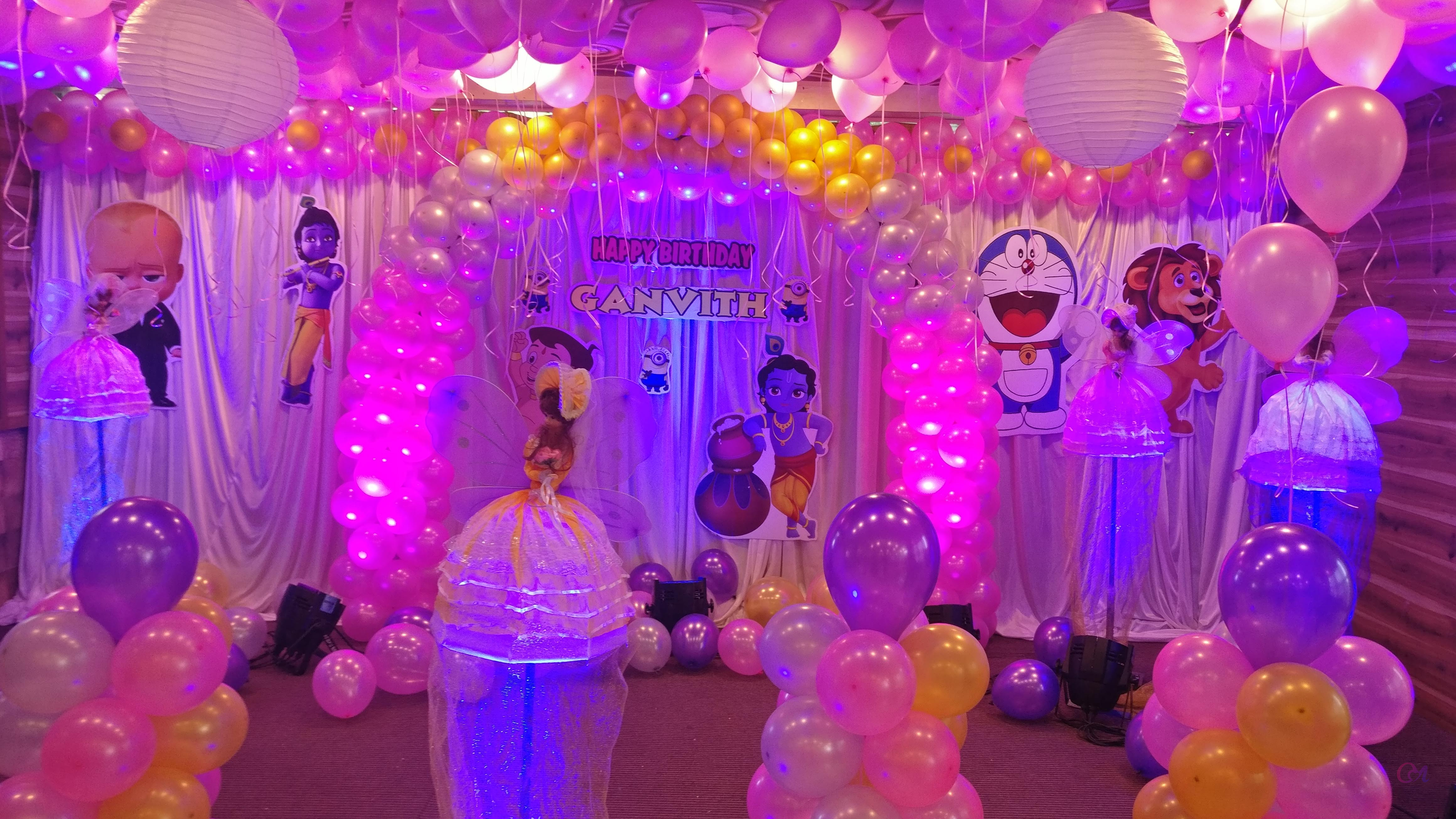 Princess Pink Birthday Decor image 2