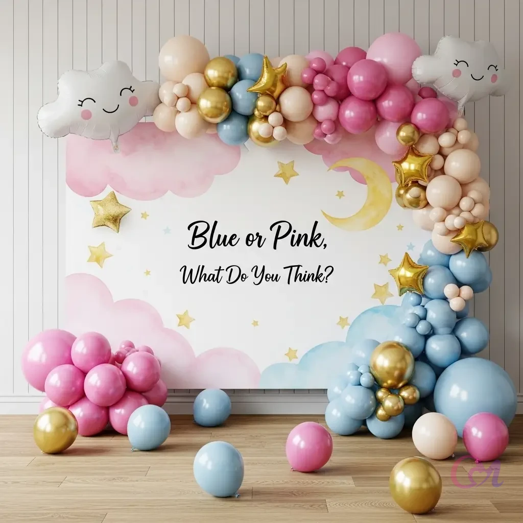 Pretty Baby Shower Party Decor image 2