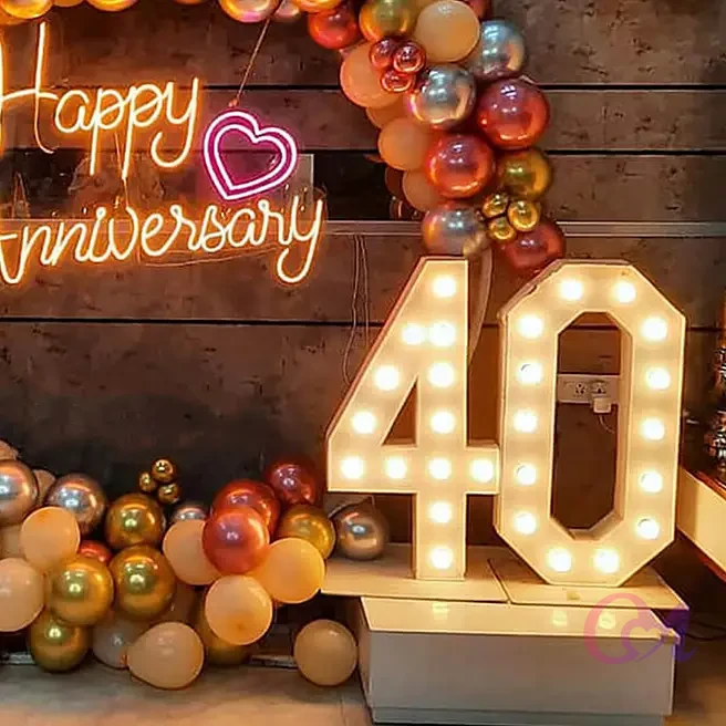 Happy Anniversary Shining Decoration image 4