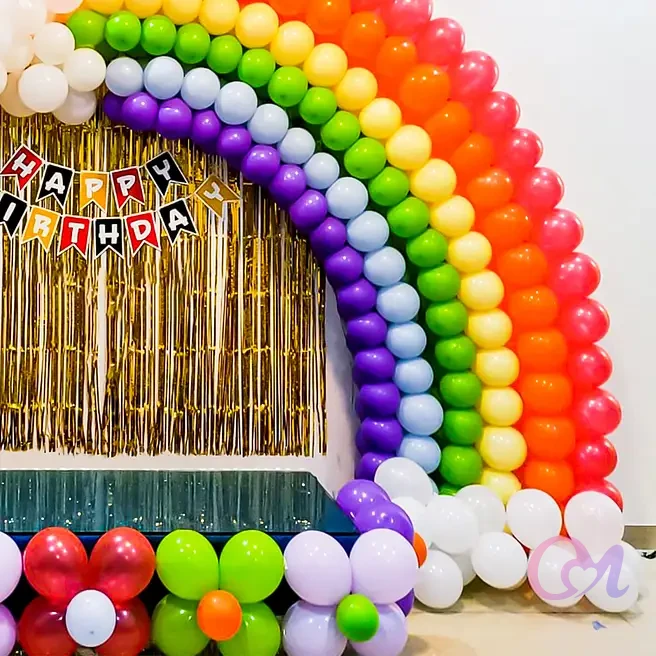 Rainbow Themed Birthday Decor image 4