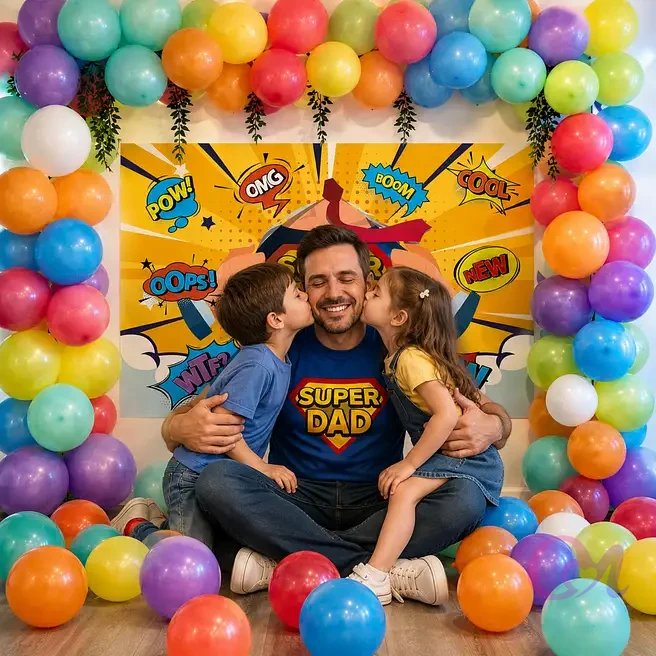 Super Dad Theme Decoration image 2